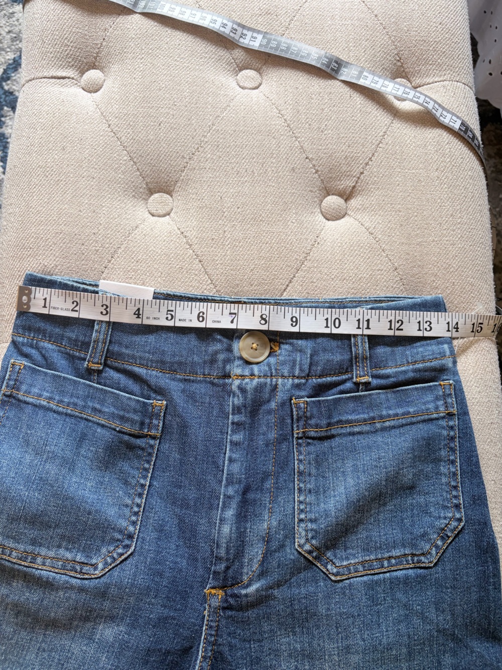 Maeve Colette High-Rise Wide-Leg Cropped Jeans - Picture 7 of 8